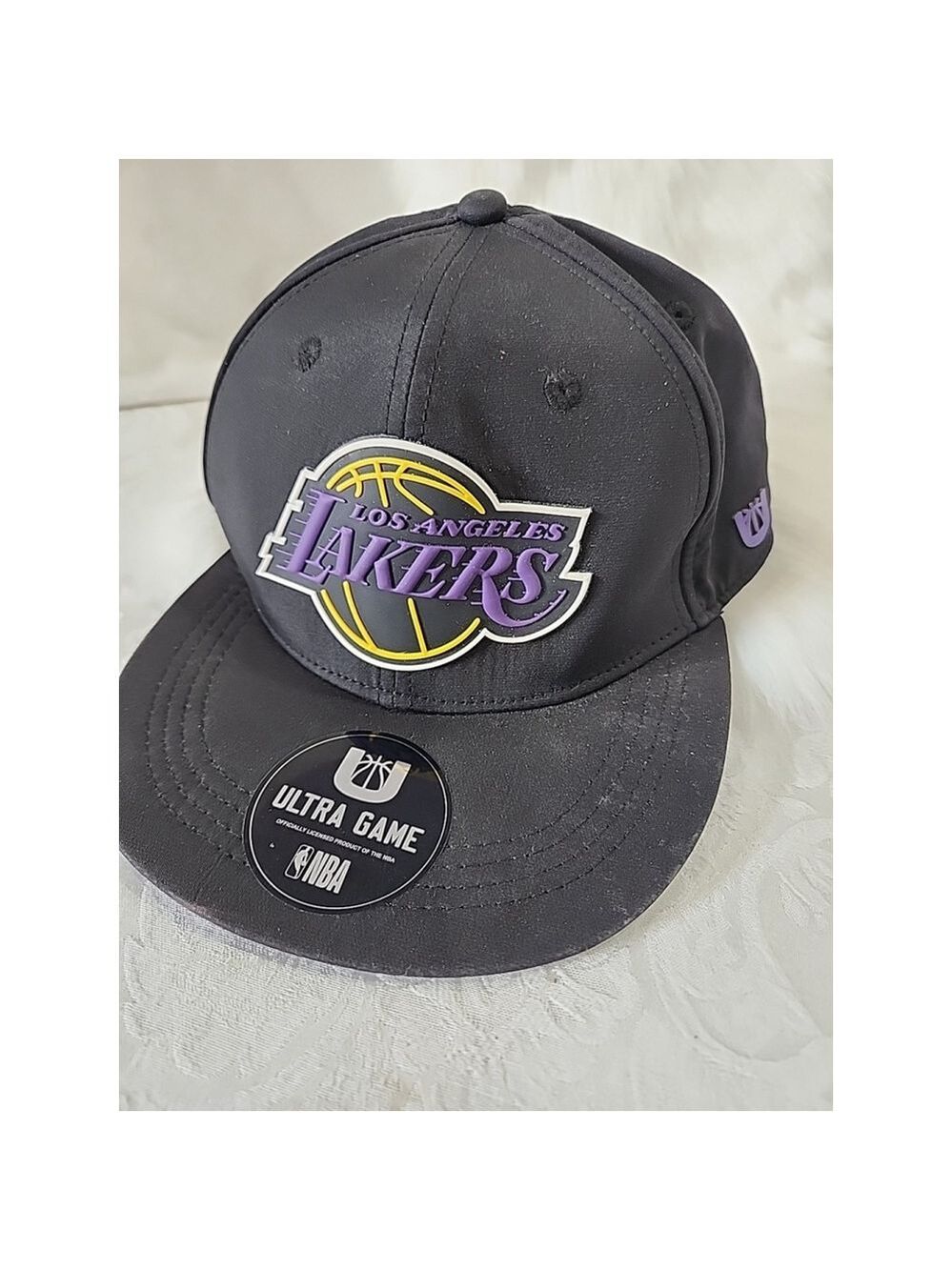 LA Lakers Black NBA Adjustable Snapback Hat Cap